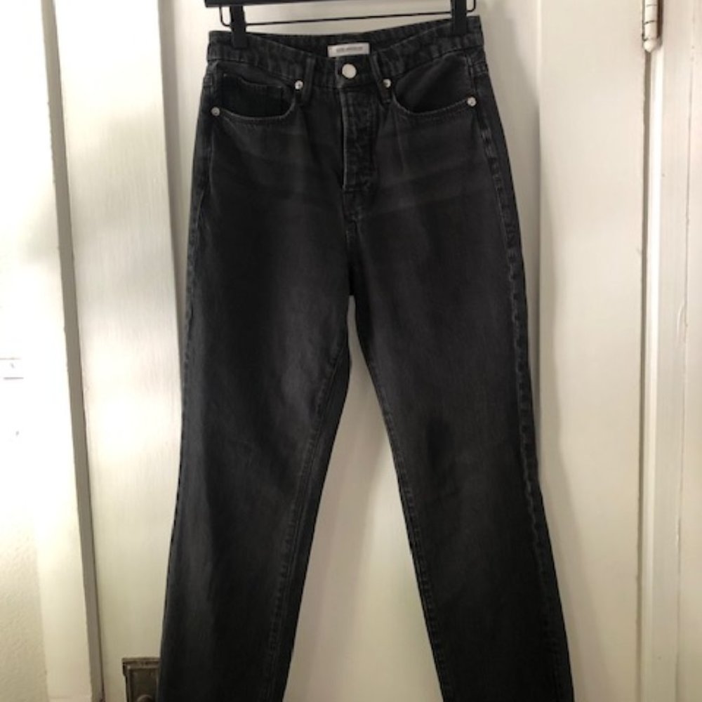 GOOD AMERICAN GOOD BOY SIZE 2 BLACK